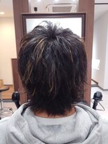 ログ 武蔵新城(L.O.G) ウルフカット×ツイストスパイラルパーマ