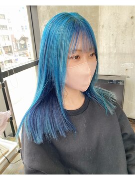 ガルボ ヘアー(garbo hair) ハイトーン10代20代ブルーカラーケアブリーチ