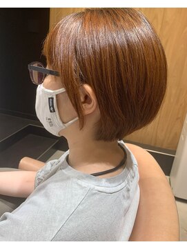 トリート 市川店(TREAT) 丸みショートボブ