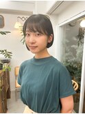 耳かけシンプルボブ