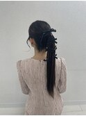 タイトポニーテール♪