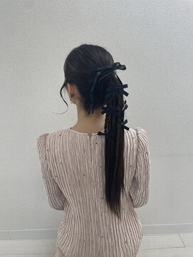 シュシュ(shushu) タイトポニーテール♪