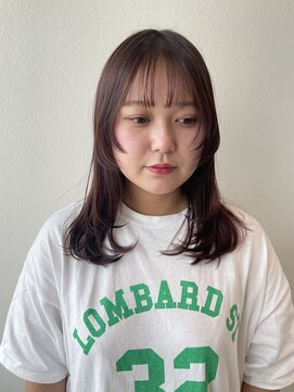 サラ ビューティー サイト 古賀店(SARA Beauty Sight) 暖色カラー/レッドブラウン/トレンドカラー/大人可愛い