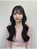 【ワンホンヘア】【韓国ヘア】【レイヤーカット】