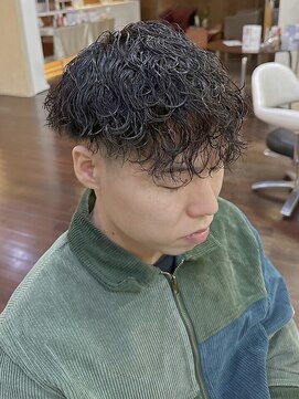 イーストハムアネーロ(EAST HAM anello) メンズカット/ツーブロック/波巻きパーマ