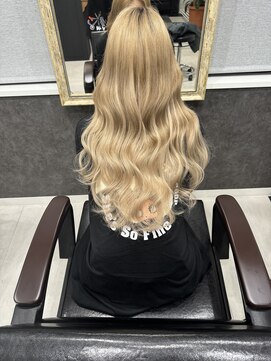 ラブスタシー 京都河原町店(lovestasy) シールエクステ/ブリーチ/ダブルカラー/韓国風/髪質改善