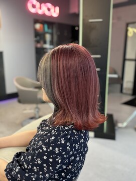 クク 那覇国際通り(CUCU) 国際通り店/CUCU/沖縄美容室/髪質改善/ハイトーンカラー