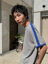 ヒュージ 三軒茶屋(huge)&nbsp;アップバング/束感ショート/ツーブロックマッシュ/コンマヘア