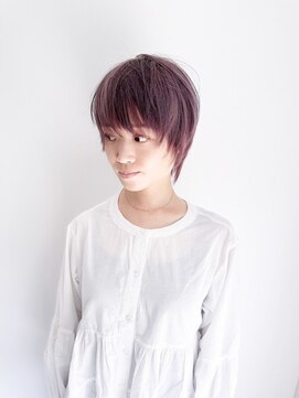 フィルドール 大分明野店(fild'or) ラベンダーグレージュ × ショートレイヤー