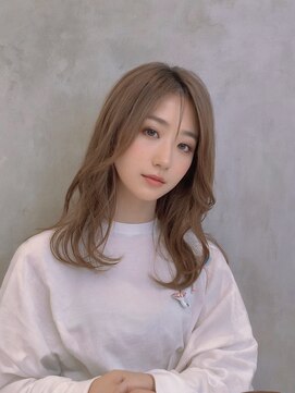 シュガーイシノマキ(SUGAR ishinomaki) 美髪くせ毛風カールデジタルパーマミルクティーカラー大人美人