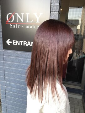 オンリー(ONLY) ★イルミナカラー×髪質改善×カット★