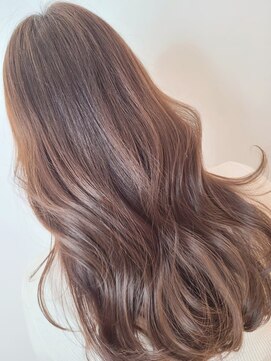 ジーナ 船橋(Zina) 髪質改善＊ロングレイヤーグレーベージュ＊美髪【Zina船橋】