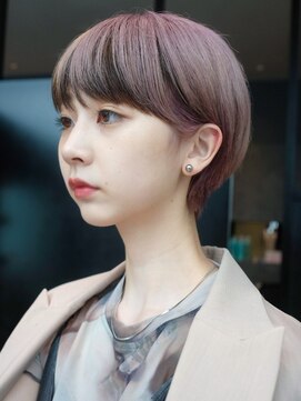 シオン(shion) メルティカラー似合わせカットフェザーショート_ba414681