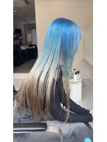 サイ(sai)&nbsp;前髪/アンブレラカラー/こなれミディ/イメチェン/ウェーブパーマ