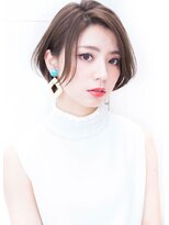 ルーヴル 西宮北口(Louvre) ショートボブ・ボブ・グレーベージュ・白髪染め