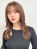 ナチュラルフルカラー+カット￥6500