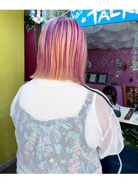 トーク 武庫之荘(TAL'KE) TAL’KE/武庫之荘/ホワイトベージュ/デザインカラー/ボブ_504