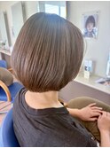 ボブ/ショートボブ/ひし形/40代/50代/60代