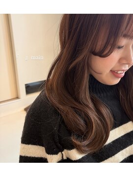 メイン(『 』main) マロンベージュ