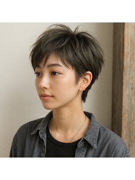 スープレックス ヘアーデザイン(SOUPREX HAIR DESIGN) 美フォルム美束感ショート 20代 30代 40代 50代 60代 髪質改善