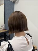 パツっと切りっぱなし外ハネボブ
