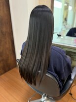 アークスヘアー&nbsp;20代30代40代ストレートアッシュベージュ髪質改善大人ロング
