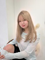 アモレット 天文館店(amoretto)&nbsp;柔らかい透明感milktea beige♪