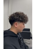 MEN’S HAIR/波巻ツイストスパイラル/フェザーパーマ/心斎橋S