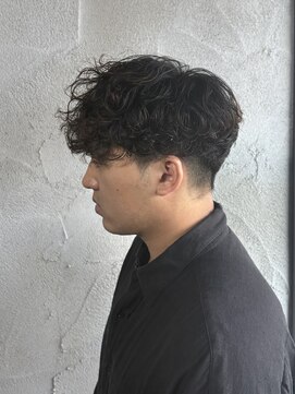 ニアウ 高崎店(Niau) MEN’S HAIR/サーフカール/刈り上げセンターパート/群馬高崎