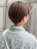 ニコ トウキョウ(nico TOKYO)&nbsp;20代30代前髪なしショートハンサムショート丸みショートレイヤー