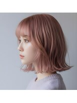 アームスヘアー 狭山ヶ丘店(arm's hair) 【狭山】狭山ヶ丘*白髪ぼかし×大人ピンクで血色感UPのツヤ髪へ