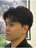 メンズビジネスセンターパート/ニュアンスパーマ【初回¥11,000】
