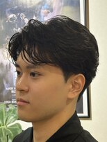 カウンター(COUNTER) メンズビジネスセンターパート/ニュアンスパーマ【初回¥11,000】