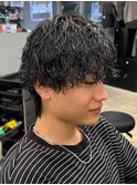シャドウパーマ/ツイストスパイラル/サーフカール/men's