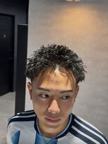 ブラック 渋谷(BLUCK)&nbsp;無造作スパイキーパーマ