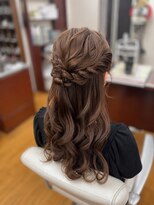 ラループ ヘアデザイン(la Loop Hair Design)&nbsp;ハーフアップ
