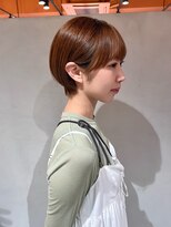 カルマ(KARMA)&nbsp;耳掛けコンパクトショート×オレンジブラウン