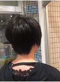 マットブラウン×ショートボブ♪【スタジオアルファプラス】