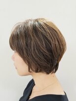 クオーター(QUARTER) ナチュラルボブ耳かけマッシュベージュナチュラルパーマ