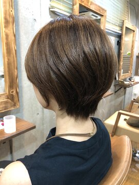 ツリーヘアサロン(Tree Hair Salon) 大人かわいい小顔ショートボブ30代40代【髪質改善】【oggiotto】