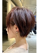 ヘア デザイン リスク(HAIR DESIGN RISK)&nbsp;【RISK 高橋勇太】くせ毛を生かした束感ニュアンスショート