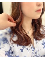 ヴィーヴォ 天六店(VIVO)&nbsp;【VIVO】神田康之 インナーカラー ピンクオレンジポイントカラー