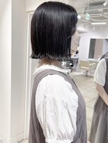 ユーフォリア 新宿店(Euphoria)&nbsp;外ハネボブ　切りっぱなしボブ