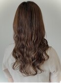 コテ巻き風パーマ