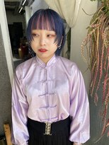 フィン(fin,)&nbsp;fin,/外ハネボブ/セクションカラー/グラデーションカラー