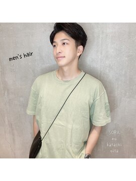 ソラオオイタ(SORAoita) ツーブロック×アップバング