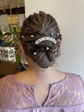 スプリング バイ ラシク(spring by Rasiku) 結婚式ヘア