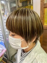 トト 船橋店(toto.)&nbsp;黒髪/グレーベージュ/レイヤーロング/前髪パーマ[西船橋/津田沼]