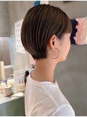 ミニボブ/ショート/ショートヘア/前下がりボブ/ぱつっとボブ