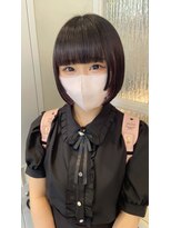 アソビセカンド 原宿(ASOBI 2nd)&nbsp;前髪/マチルダボブ/ピンクベージュ/インナーグレージュ/表参道